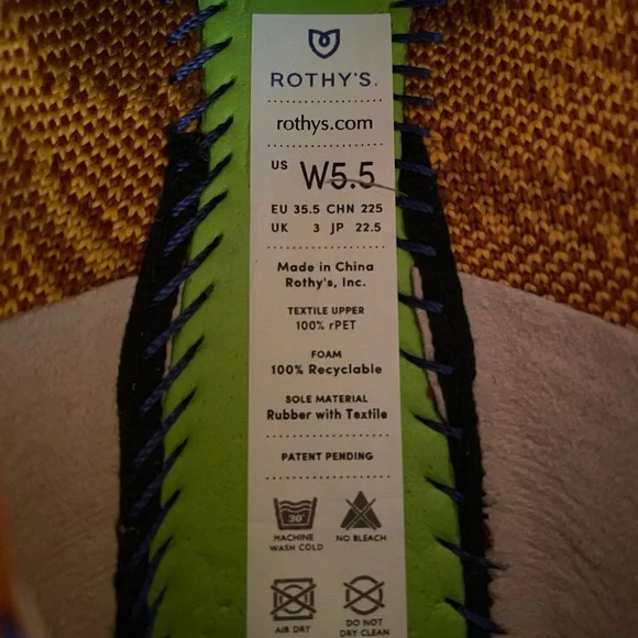 Rothy’s Golden Zebra Points - Picture 3 of 4